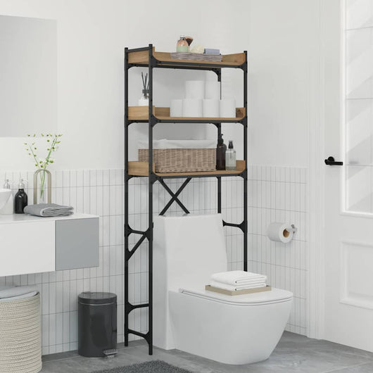 Mensola per lavatrice 67 x 25 x 163 cm Legno multistrato 883551