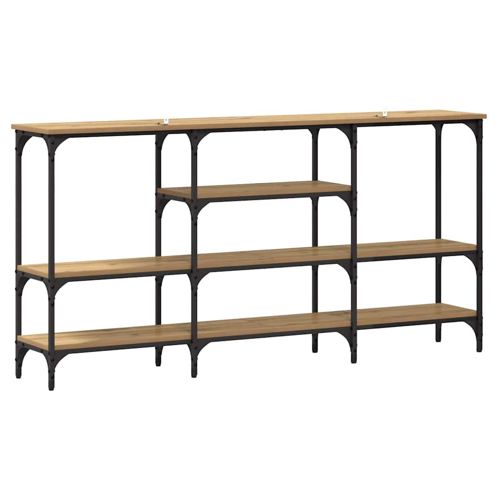 Tavolo consolle rovere artigianale 160 x 29 x 80 cm 883557
