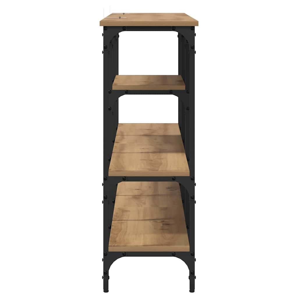 Tavolo consolle rovere artigianale 160 x 29 x 80 cm 883557