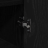 Credenza Rovere nero 35 x 35.5 x 76 cm Legno multistrato 883580