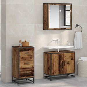 Credenza-Buffet-Armadio da cucina Legno vecchio 35.5 x 35 x 76 cm