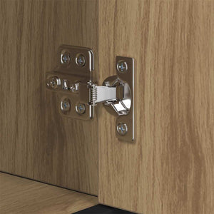 Mobile da Bagno con porta rovere artigianale 35 x 37.5 x 100 cm 883592