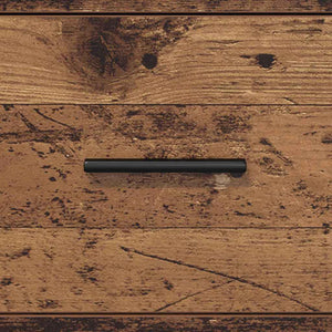 Mobile da Bagno con cassetto Legno vecchio 35 x 37.5 x 166 cm 883598