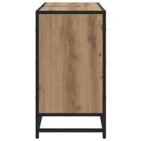 Mobile da Bagno con porta Rovere artigianale 80 x 33 x 60 cm 883638