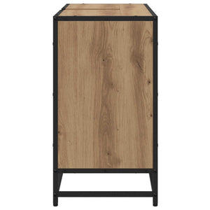 Mobile da Bagno con porta Rovere artigianale 80 x 33 x 60 cm 883638