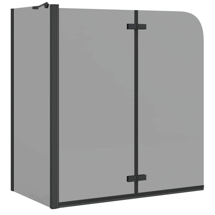 Involucro Doccia Nero 120 x 68 x 130 cm Vetro ESG e Alluminio 42018549