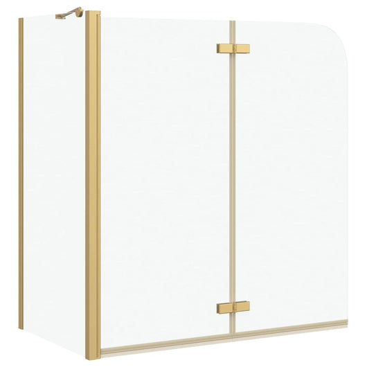 Involucro Doccia Oro 120 x 68 x 130 cm Vetro ESG e Alluminio 42018538