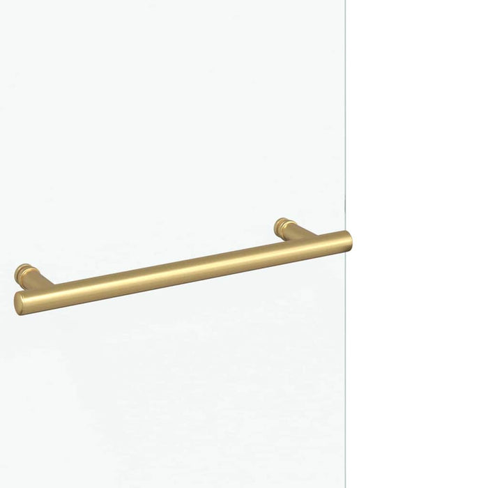 Involucro Doccia Oro 95 x 140 cm Vetro ESG e Alluminio 42018540