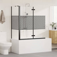 Chiusura per Bagno Geometrico Nero 120 x 67 x 129 cm 42018551