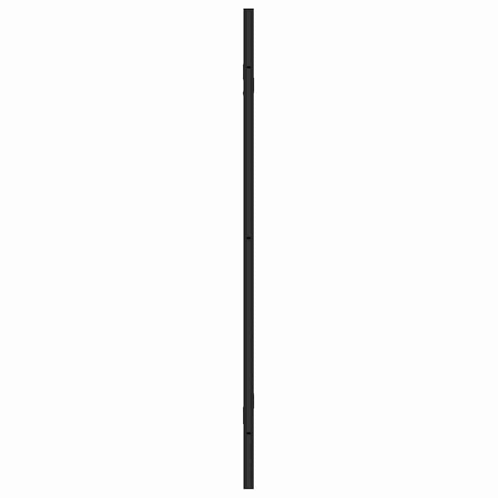 Involucro Doccia Nero e trasparente 130 x 130 cm