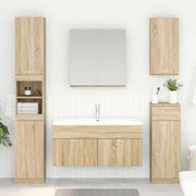 Armadio sottolavello con porta Rovere Sonoma 38,5 x 100 x 46 cm 880437