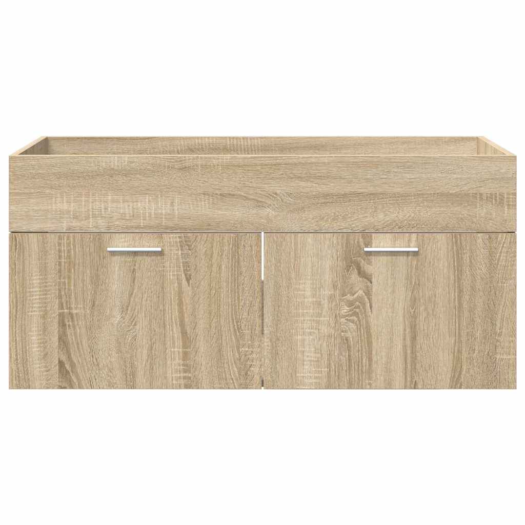 Armadio sottolavello con porta Rovere Sonoma 38,5 x 100 x 46 cm 880437