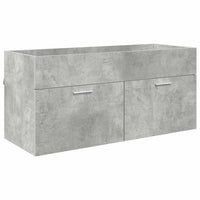 Armadio sottolavello Grigio cemento 38,5 x 100 x 46 cm 880438