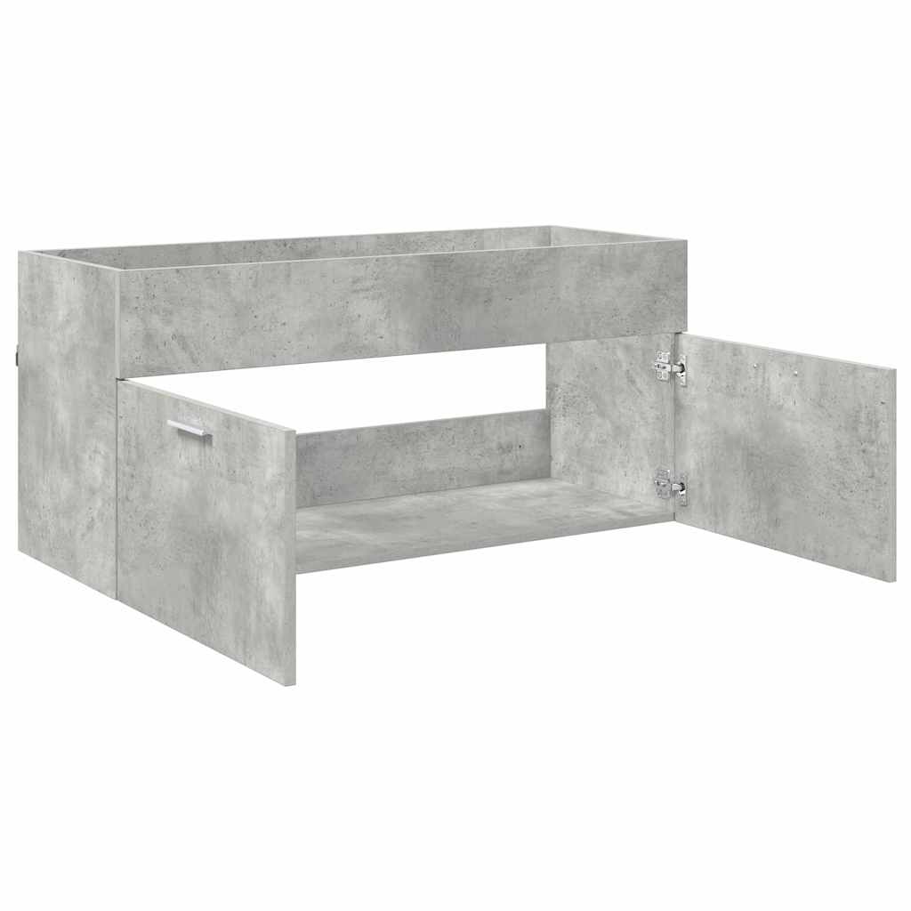Armadio sottolavello Grigio cemento 38,5 x 100 x 46 cm 880438