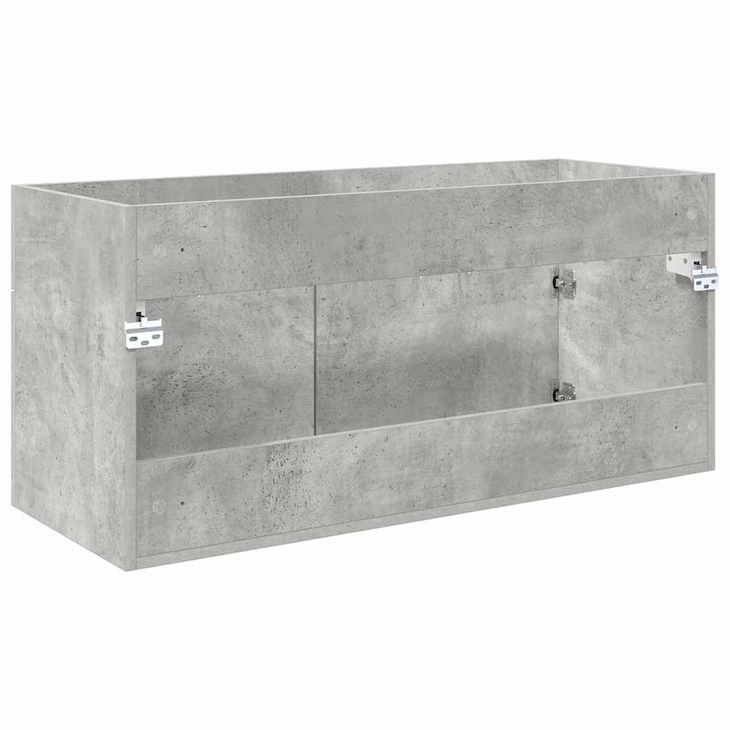 Armadio sottolavello Grigio cemento 38,5 x 100 x 46 cm 880438