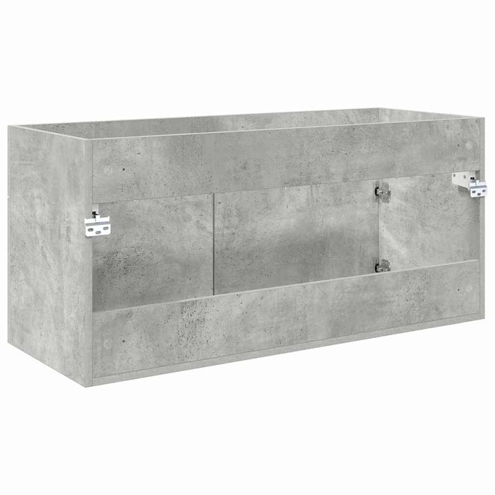 Armadio sottolavello Grigio cemento 38,5 x 100 x 46 cm 880438