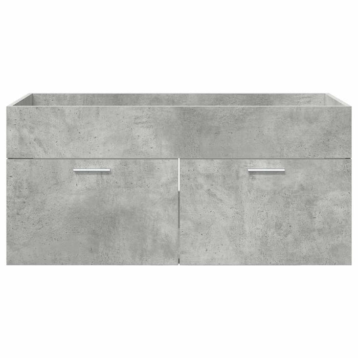 Armadio sottolavello Grigio cemento 38,5 x 100 x 46 cm 880438