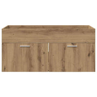 Armadio sottolavello Rovere artigianale 38,5 x 100 x 46 cm 880442