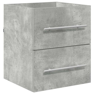 Armadio sottolavello Grigio cemento 38,5 x 41 x 48 cm 880447