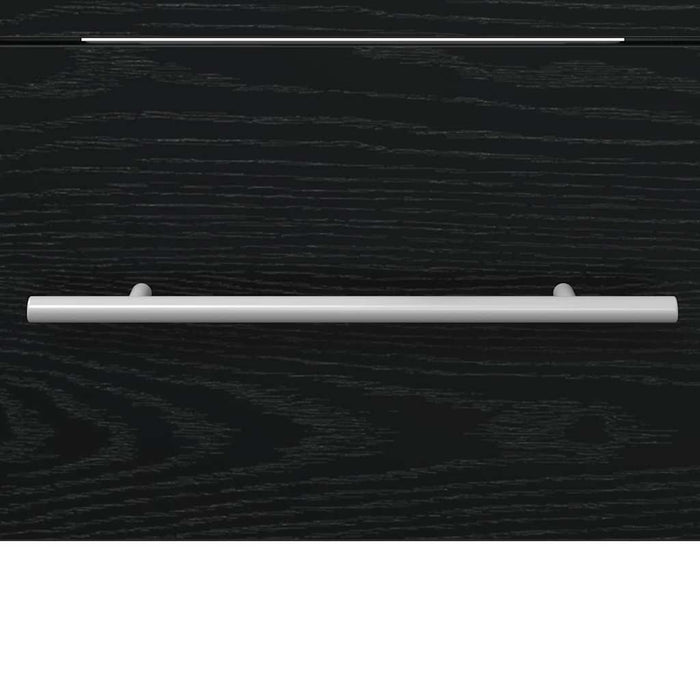 Armadio sottolavello con cassetto Rovere Nero 38,5 x 41 x 48 cm 880452