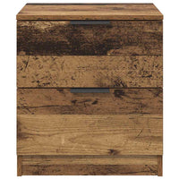 Armadio da Notte 2 pcs Legno vecchio 45 x 39 x 50 cm 880507