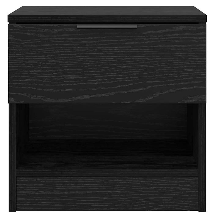 Armadietto per letto 2 pcs Rovere nero 40 x 39 x 40 cm 880518