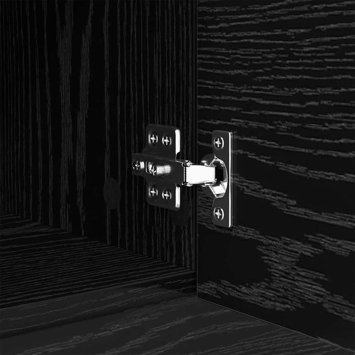 Tavolino da salotto Rovere nero 100 x 50 x 36 cm 880521