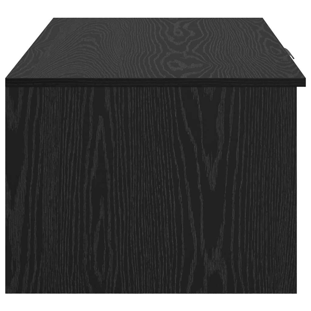 Tavolino da salotto Rovere nero 100 x 50 x 36 cm 880521