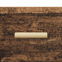 Armadio da Notte con cassetto Legno vecchio 40 x 40 x 66 cm 880613
