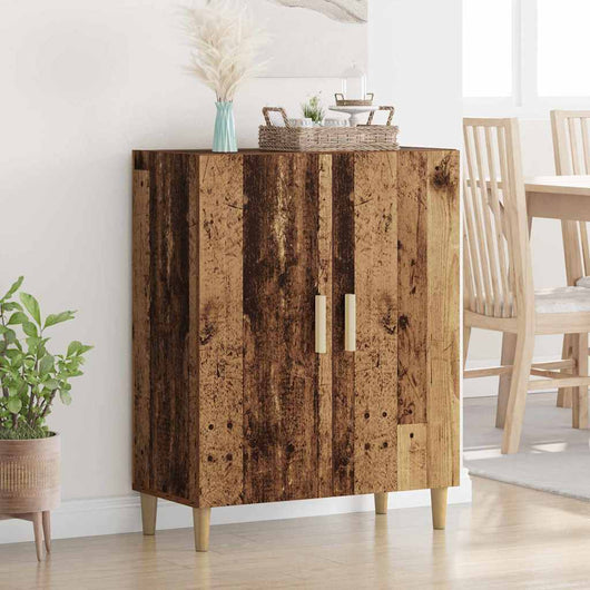 Credenza-Buffet-Armadio da cucina Legno vecchio 70 x 34 x 90 cm Legno multistrato