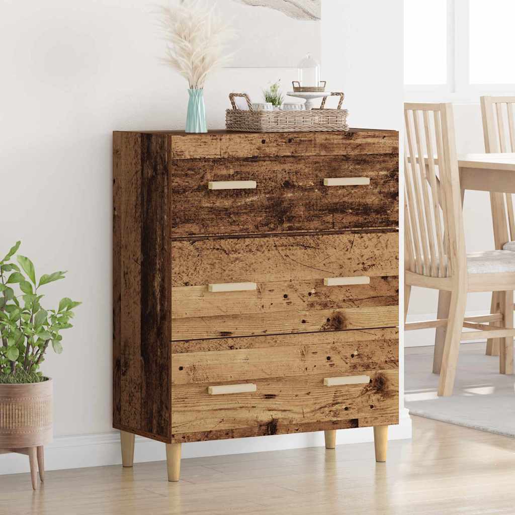 Credenza Legno vecchio 34 x 69.5 x 90 cm Legno multistrato 880634