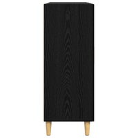 Credenza Rovere nero 34 x 69.5 x 90 cm Legno multistrato 880654