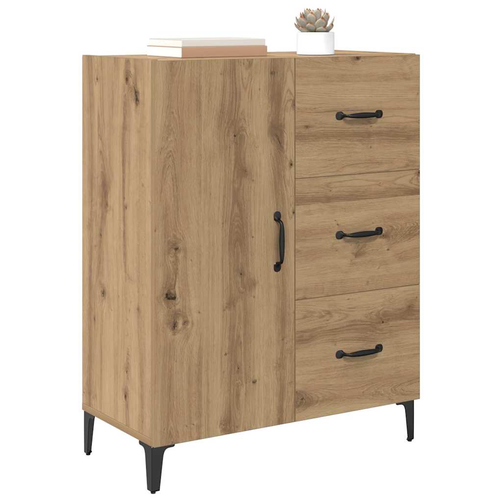 Credenza Rovere artigianale 69,5 x 34 x 90 cm Legno multistrato 880662