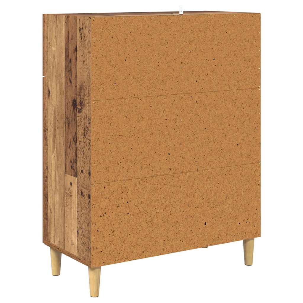 Credenza-Buffet-Armadio da cucina Legno vecchio 34 x 69.5 x 89 cm Legno multistrato