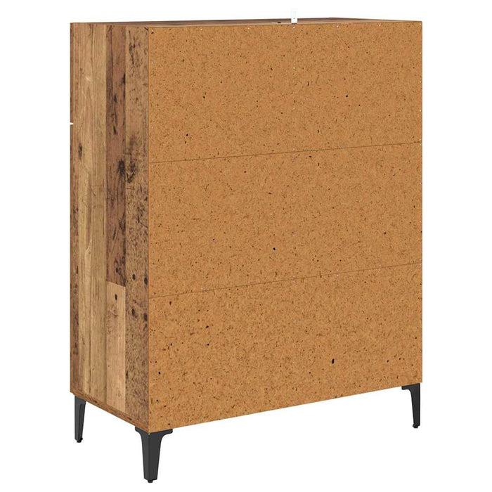 Credenza Legno vecchio 34 x 69.5 x 90 cm Legno multistrato 880679