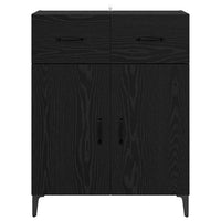 Credenza Rovere nero 34 x 69.5 x 90 cm Legno multistrato 880681