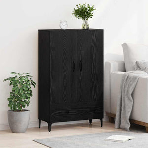 Credenza con cassetto Rovere Nero 70 x 31 x 115 cm 880700