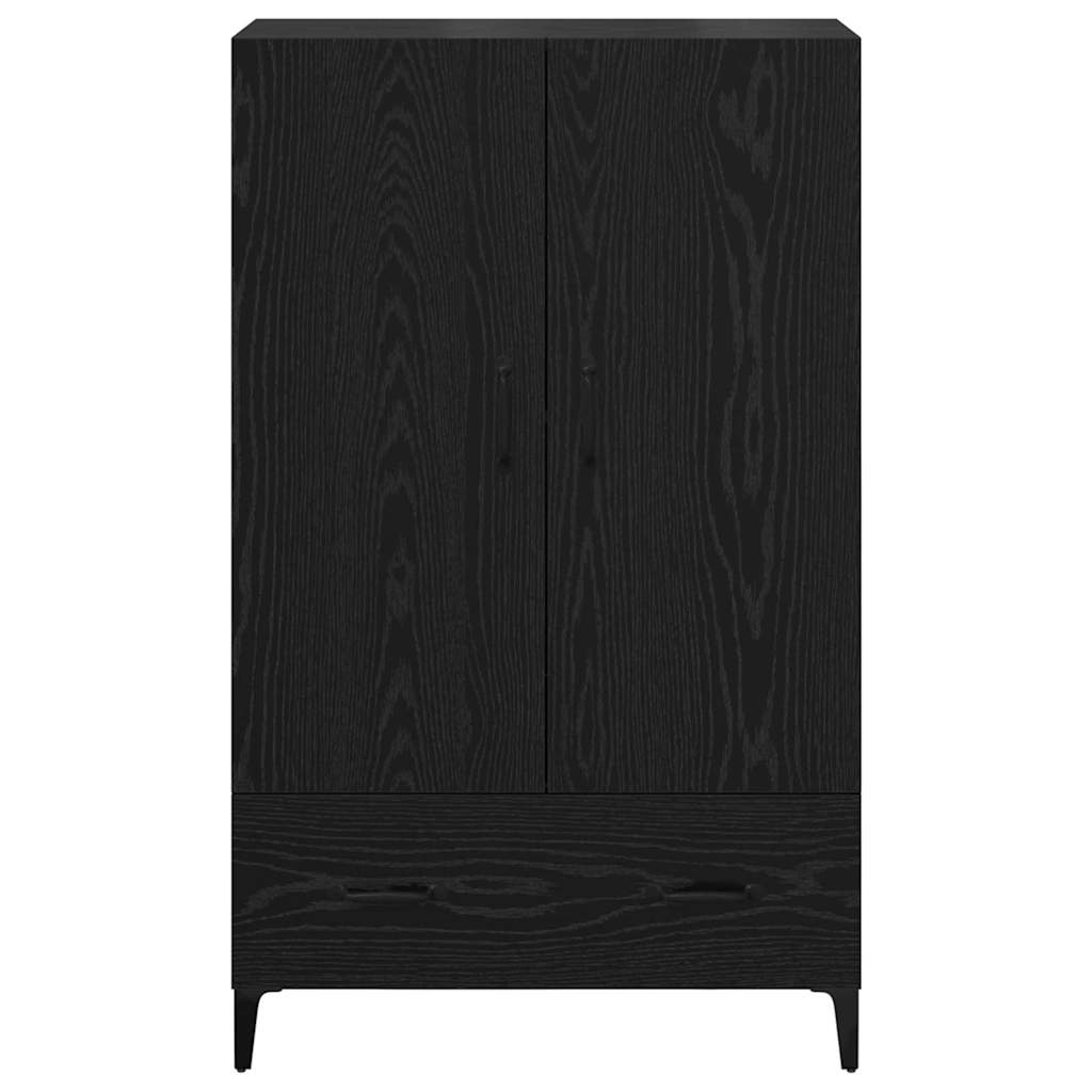 Credenza con cassetto Rovere Nero 70 x 31 x 115 cm 880700