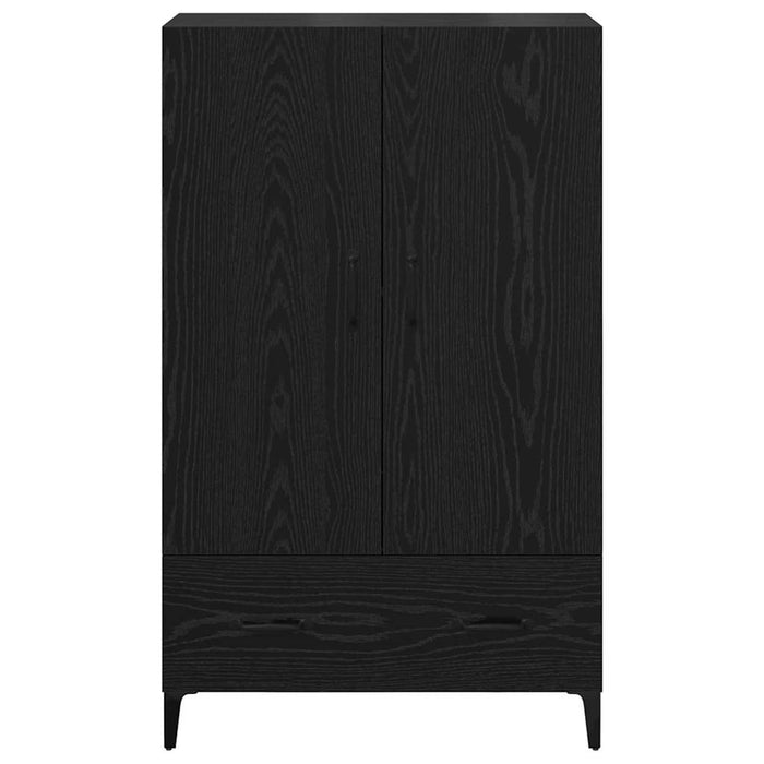 Credenza con cassetto Rovere Nero 70 x 31 x 115 cm 880700