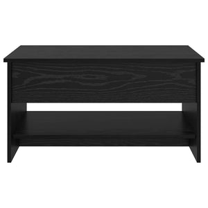 Tavolino da salotto Rovere nero 80 x 50.5 x 41.5 cm 880715