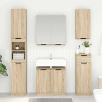 Mobile da Bagno con porta Rovere Sonoma 64,5 x 33,5 x 59 cm 880739