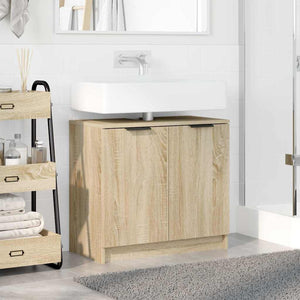 Mobile da Bagno con porta Rovere Sonoma 64,5 x 33,5 x 59 cm 880739