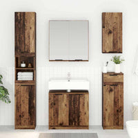 Mobile da Bagno con porta Legno vecchio 64,5 x 33,5 x 59 cm 880743
