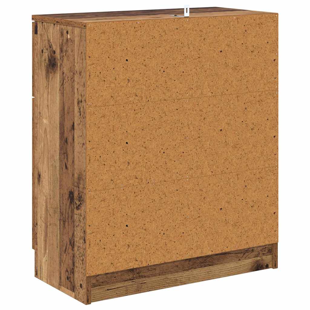 Credenza-Buffet-Armadio da cucina Legno vecchio 60 x 30 x 70 cm Legno multistrato