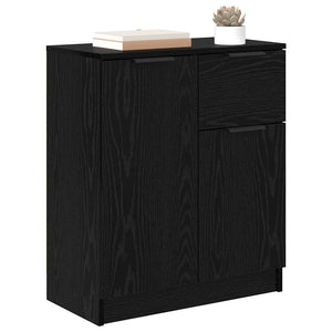 Credenza Rovere nero 60 x 30 x 70 cm Legno multistrato 880775