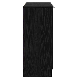 Credenza Rovere nero 60 x 30 x 70 cm Legno multistrato 880775