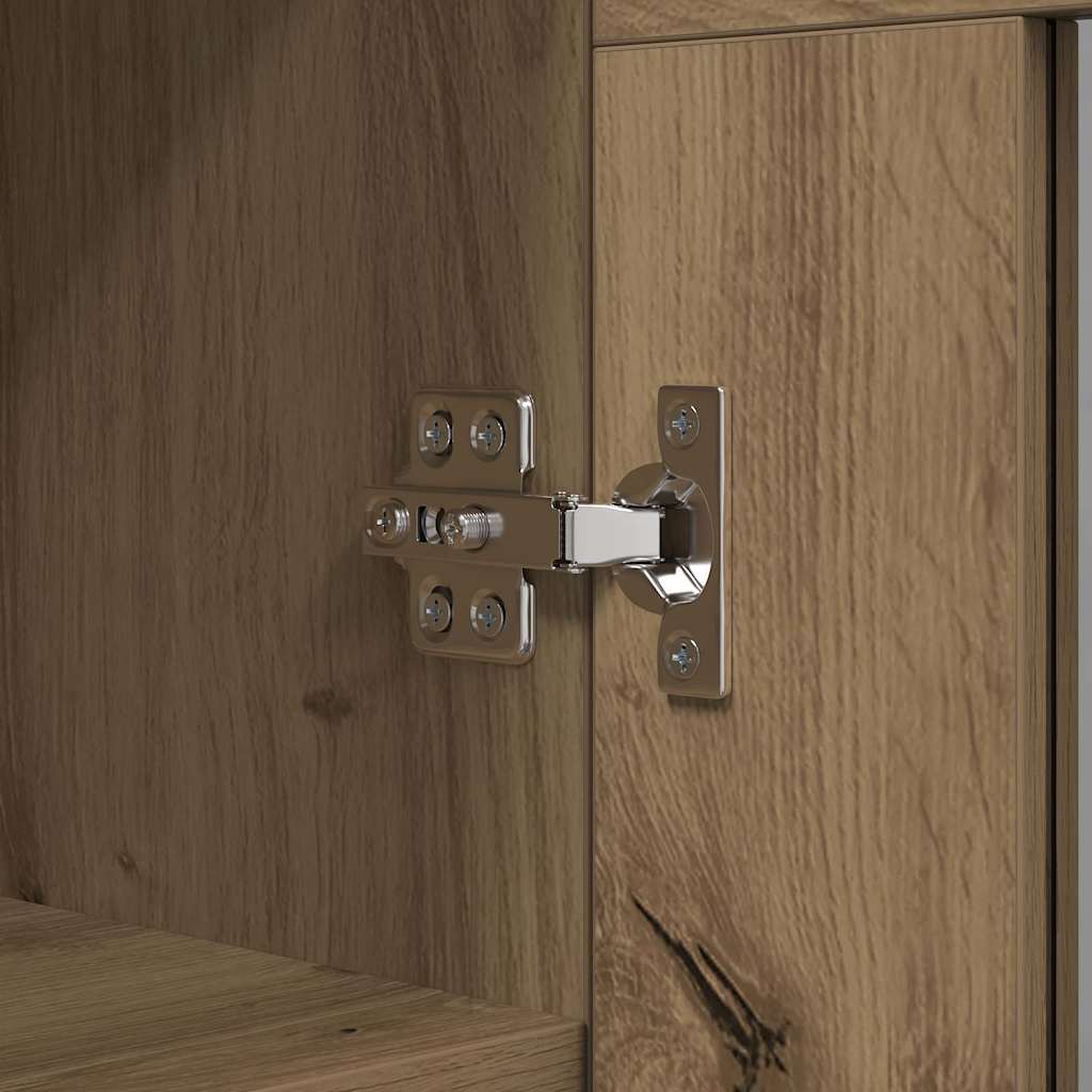 Credenza Rovere artigianale 69,5 x 34 x 90 cm Legno multistrato 880822