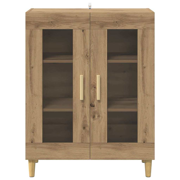 Credenza Rovere artigianale 69,5 x 34 x 90 cm Legno multistrato 880822