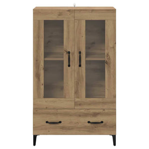 Credenza con cassetto Rovere artigianale 70 x 31 x 115 cm 880861