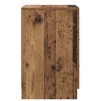 Armadio da Notte con cassetto Legno vecchio 40 x 40 x 63 cm 880914